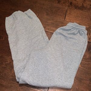 Gray joggers